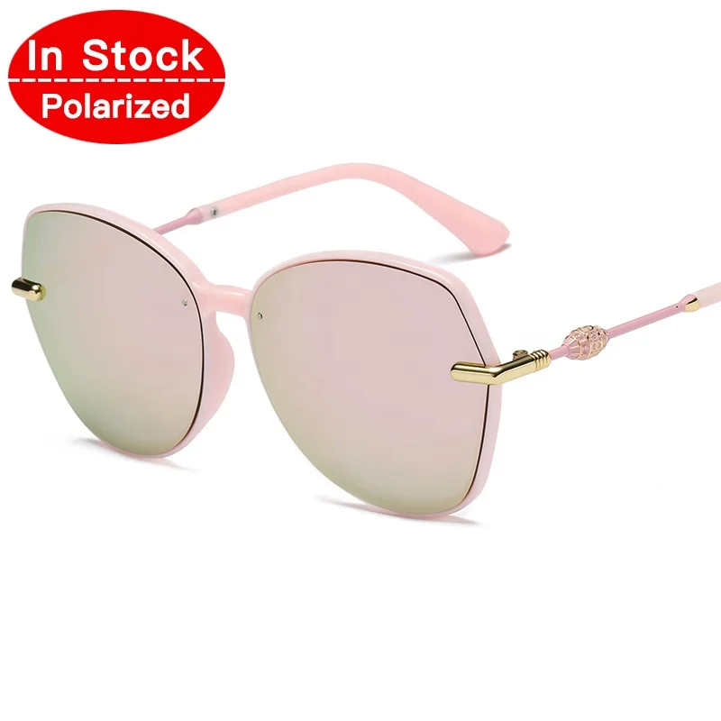 

2019 In Stock China Factory Fashion Metal Vogue OEM Custom Logo Wholesale Women Sun Glasses Eyewear Polarized Sunglasses 376