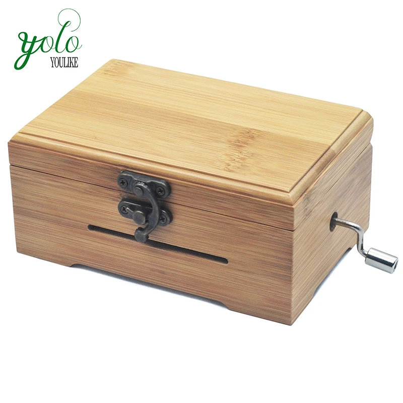 Музыкальный бокс. Bamboo Music Box. Music Box 30 Notes. 30 Note Music Box range.