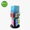 Triangle Cardboard Rotating Cardboard Display, Turntable Paper Display Stand For Hanging