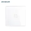 Zemismart Zigbee 3.0 EU One Gang Wall Light Switch Compatible with SmartTing Hub Echo Plus APP Phone Voice Control