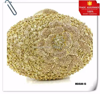 Women Gold Clutch Bags Crystal Evening Purse Pearl Diamonds Women Gold Clutch Bags Crystal Evening Purse Pearl Diamonds Golden Handbags Wedding Bridal Party Bag