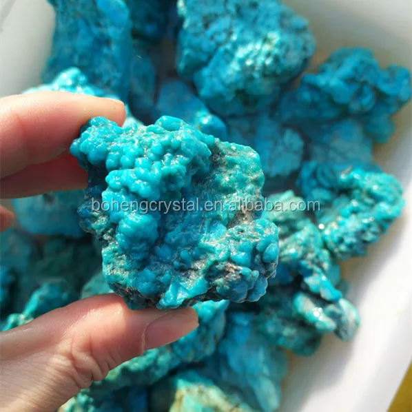 250-5000 Ct Natural Stabilized Blue Turquoise Superb Slab Rough Gemstone Lot