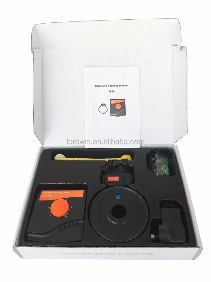 5 Levels Rechargeable Dog Shock Collar Electric Fence Upgraded Stable