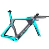 New design LightCarbon Full Carbon Fiber time trial Frame oem carbon tt bike frame