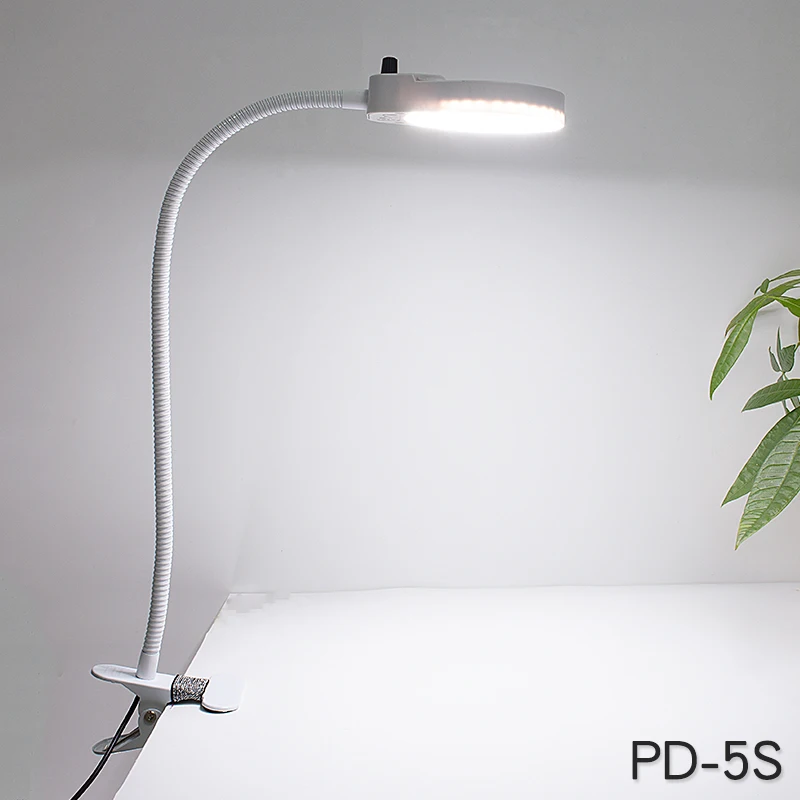 bench magnifying glass with led light