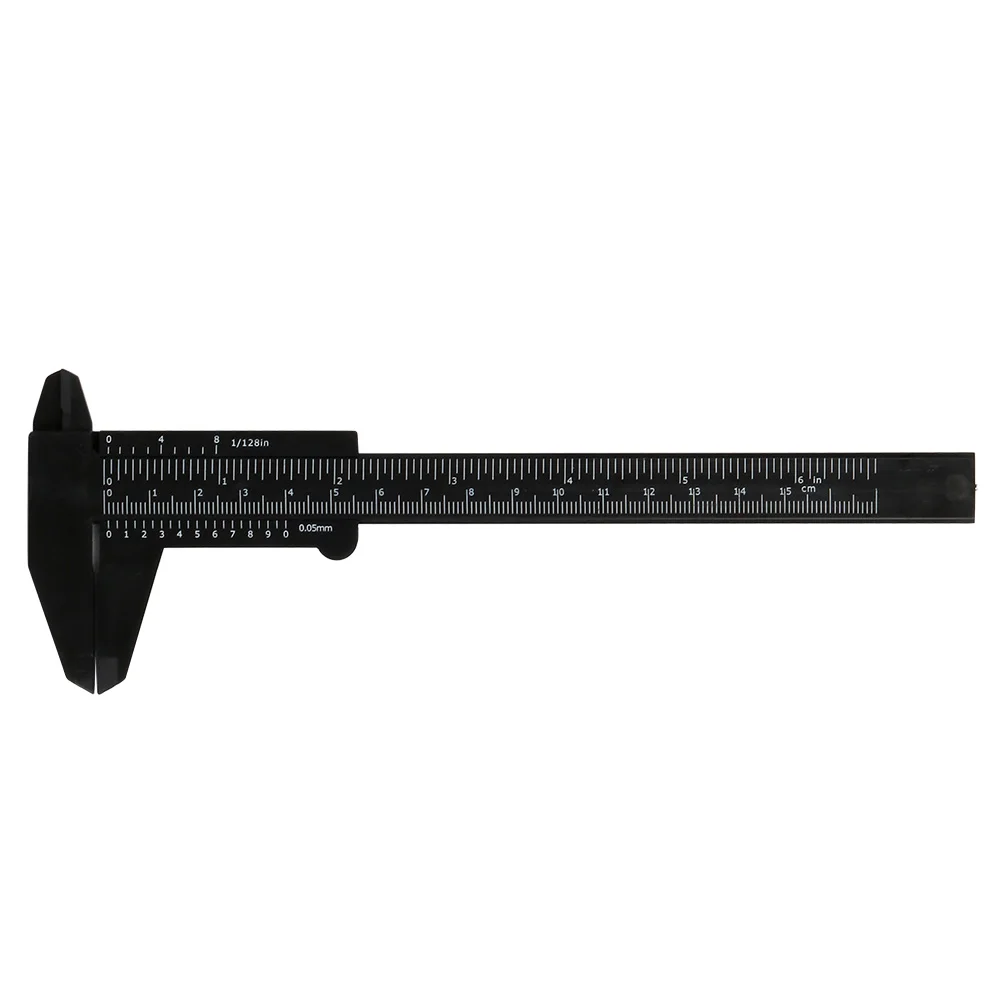 

Microblading Permanent Makeup Tattoo Accessories Plastic Vernier Caliper, Black