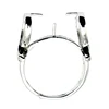 Beadsnice ID30522 925 sterling silver rings sets adjustable US size 7 to 9 fit round hole 13mm sold by PC ring blanks