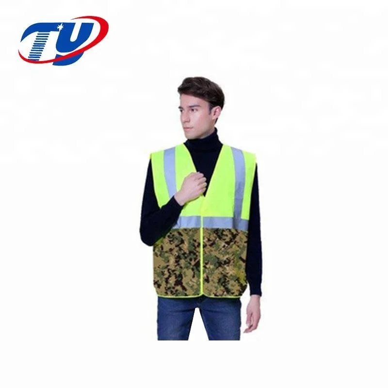 
China Wholesale Fluorescent Reflecting Safety Vest 