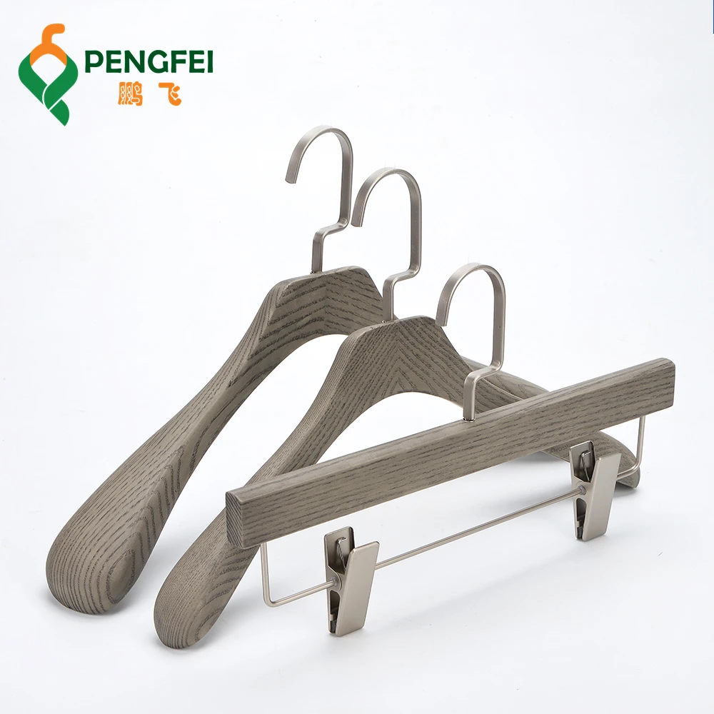 High Quality Personality Hotel Display Ash Wood Coat Hanger Buy Wood