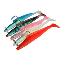 

HiUmi 32g 15cm Soft Fishing Lure Artificial Bait Carp Pesca Lead Soft Plastic Lure Fishing Tackle 5colors