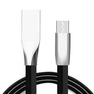 1M USB Micro Data Cable Charger 3D Zinc Alloy Fast Charging Data Sync Micro USB Cable