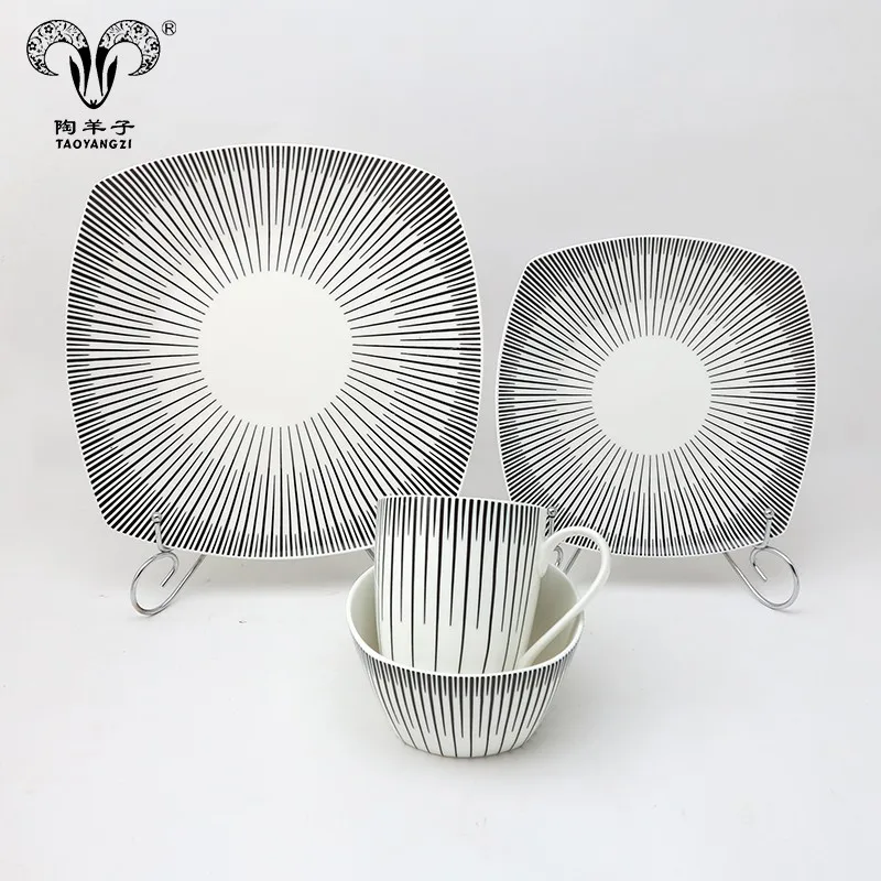 Decorative Luxury Dubai Gold China Plate Set Ceramic Breakfast Dinnerware Set For Wedding Buy