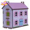 2016 newest baby wooden house,top fashion kids wooden house,most popular children wooden house W06A132-M9