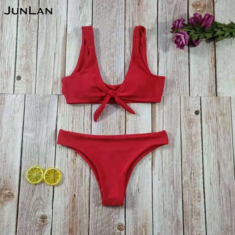 

2019 Latest Design Very Sexy Hot Lady Summer Bikini Swimwear Women Two Pieces Swimsuit, Pink/yellow/black/red