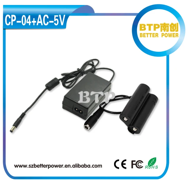 CP-04 Acoplador De Batería Para Uso Con Adaptador de CA para Cámara Fuji S2000HD S2500HD