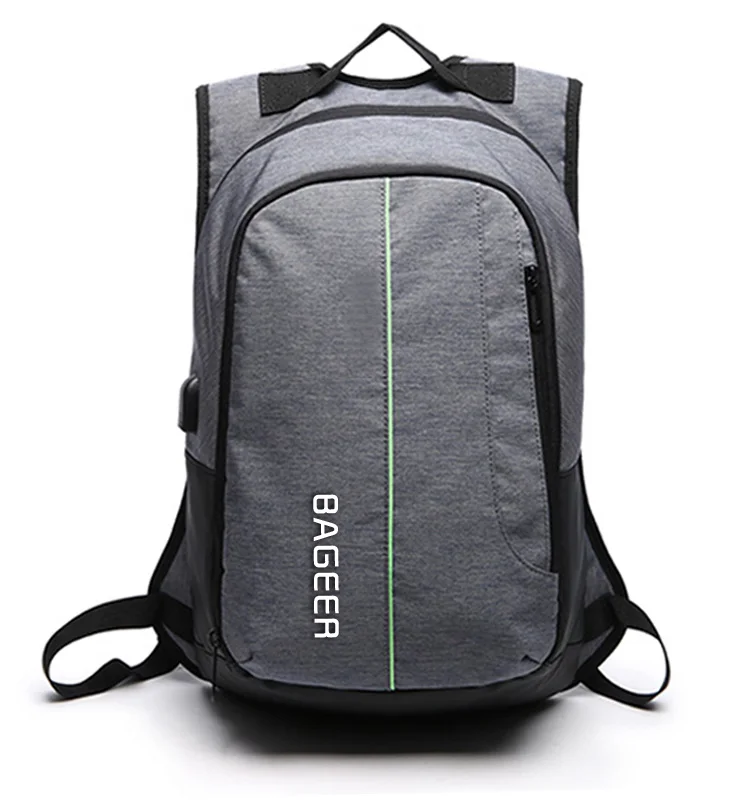 

Awesome Outdoor Waterproof USB Backpack Bags For Men, Gray,black;and customized