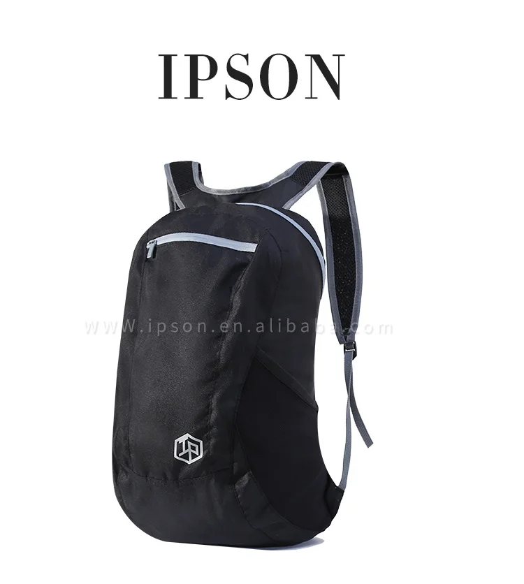 Customized Lightweight Packable Waterproof Bag Backpack With Zipper