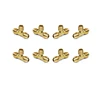 Male threaded tee pipe fitting forged male branch tee for metal pipe