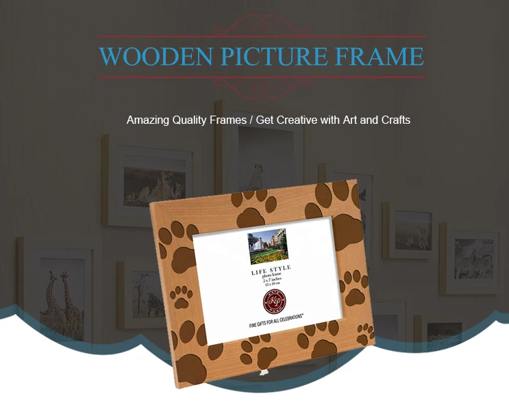 New design china unfinished wood picture frames wholesale