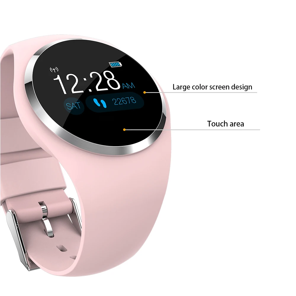 
AMEXI sports watch fashion waterproof silicone smart watch 