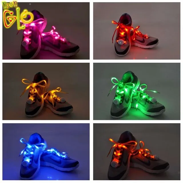 Flashing Nylon Shoe Laces Light Up Led Shoelaces Buy Custom Led Shoelace,Led Shoelaces With