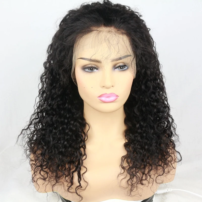 

2019 hot christmas 360 human hair lace wigs for blackwomen