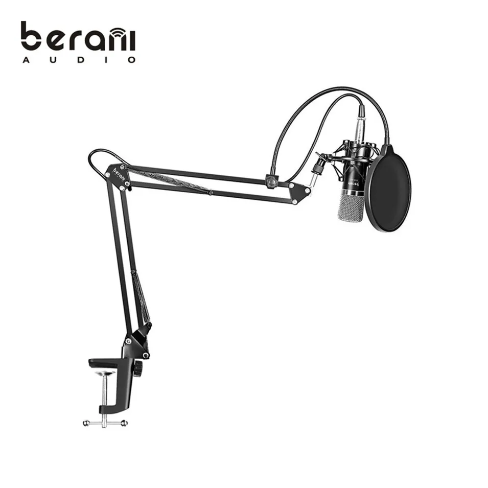 

Berani BAM-800 China professional condenser microphone bm 800, Black
