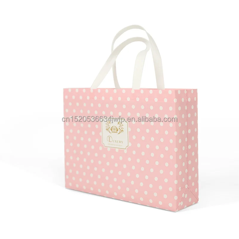 

Chinese high-quality manufacture Customized Laminatedd 100%pp Non-woven Tote shopping promotion carrier bag in stock