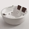 HS-B1574 Double round whirlpool tub/ freestanding whirlpool bathtub/ circle massage bathtub