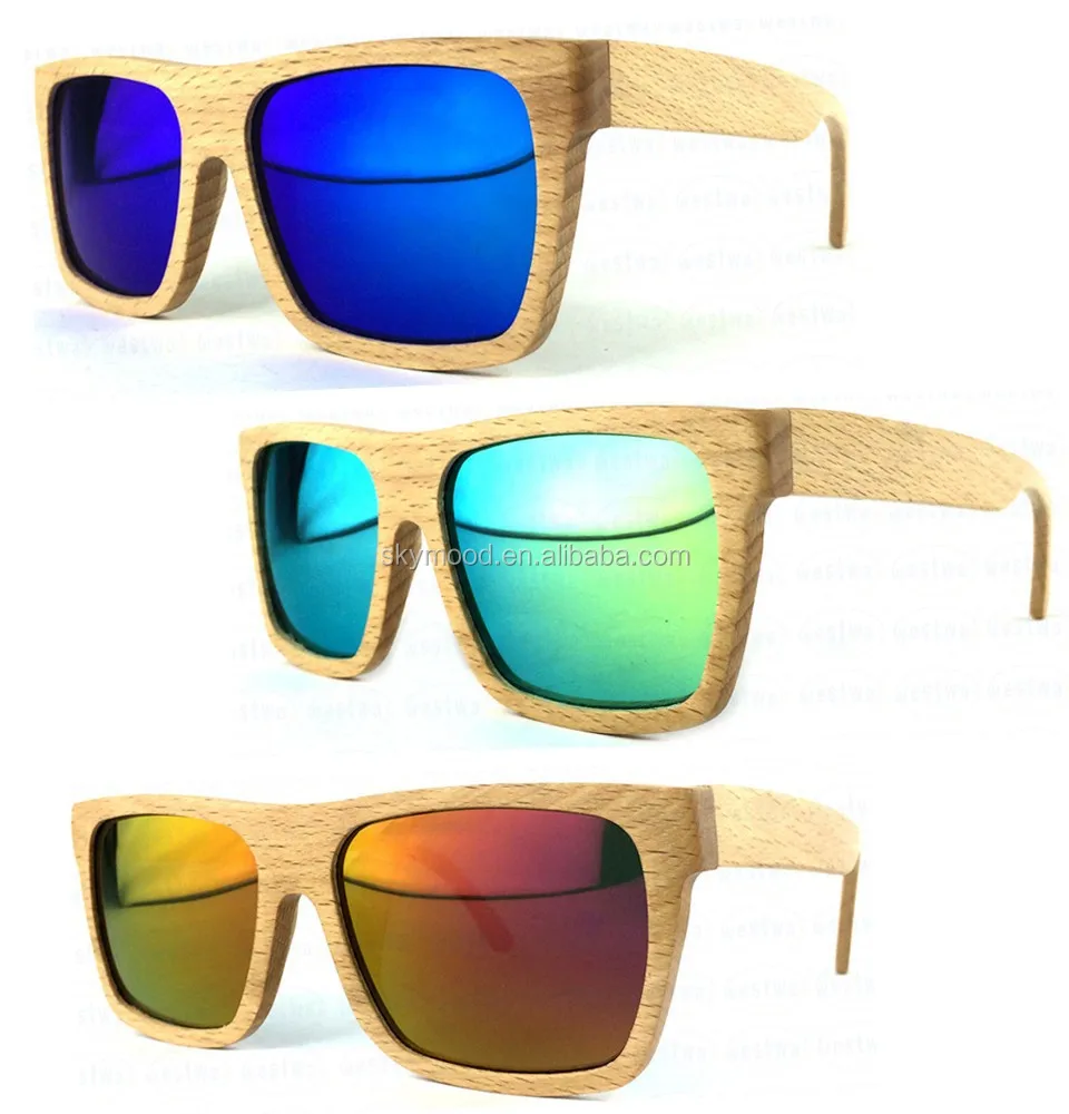MIAROZ Polarisierte Sonnenbrille Aus Holz - UV400 Schutz Für Outdoor Aktivitäten