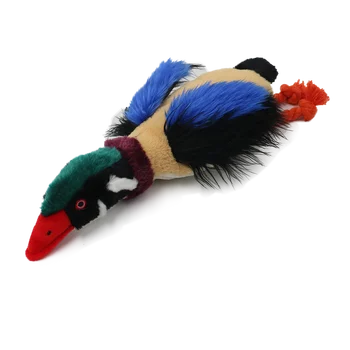 stuffed mallard duck dog toy