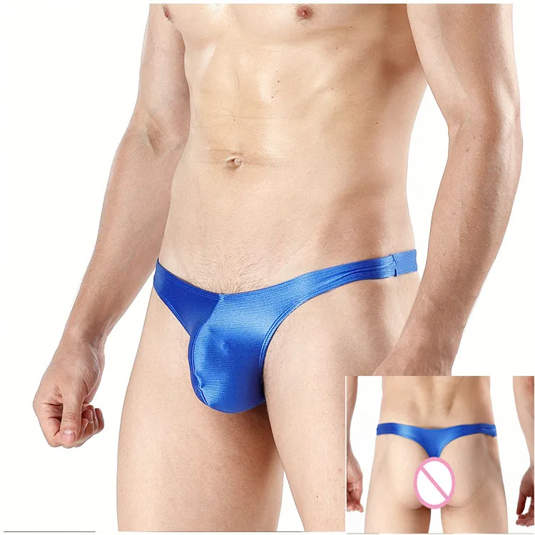

Cotton underwear panties male boy thong sexy, Blue;black;pink.