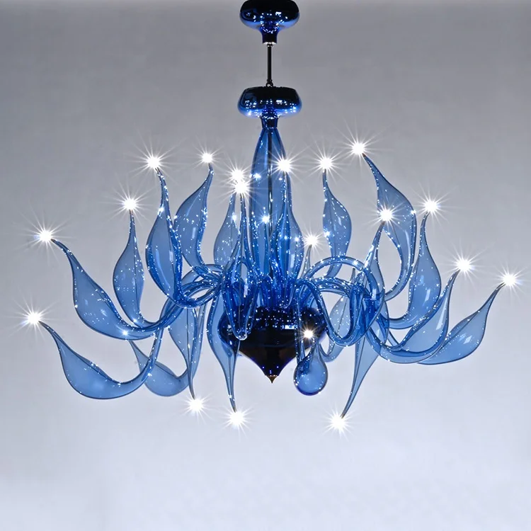 

Luxury Swan Chandelier Europe Lighting Blue Designer Chandelier Modern Hotel Chandelier Light Wedding Ceiling Lamps CZ9091/24BU, Matt black & plating gold & plating chrome