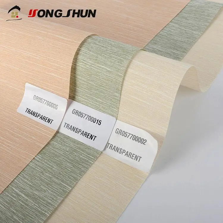 

Wide width wholesale transparent 100 polyester roller blind window fabric china for home decor