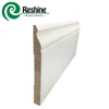 High quality solid wood primed baseboard