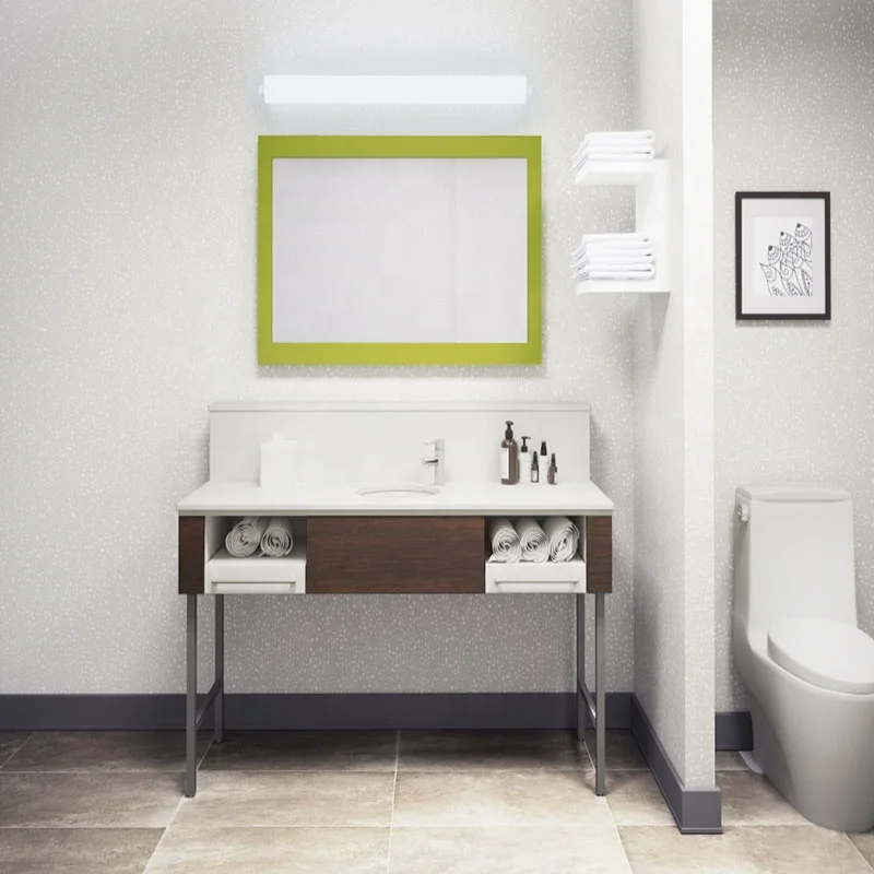 
wholesale hampton inn hotel bathroom vanity units classic living room furniture hotel makeup vanity cabinets set 