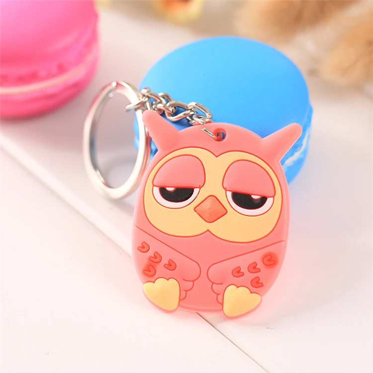 custom soft pvc keychain