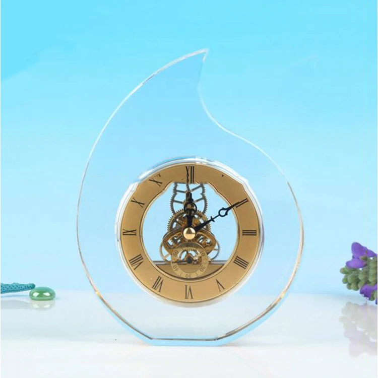 New Wedding Favor Personality Crystal Clock Crystal Gifts Wedding Gifts supplier