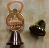 Helsinki Finland metal souvenir dinner bell with bottle opener