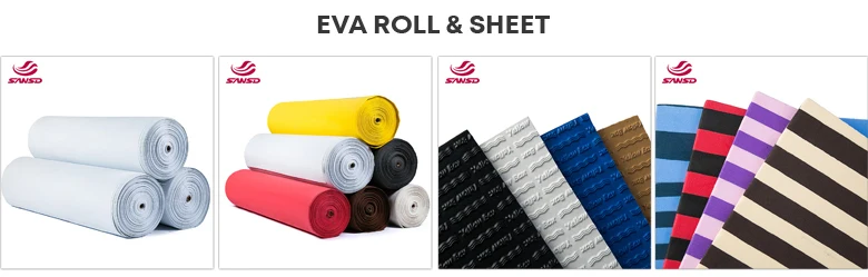 Multi color EVA foam sheet for shoe material
