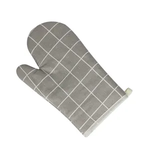 Low moq cotton oven mitts , cotton oven gloves with multiple designs
