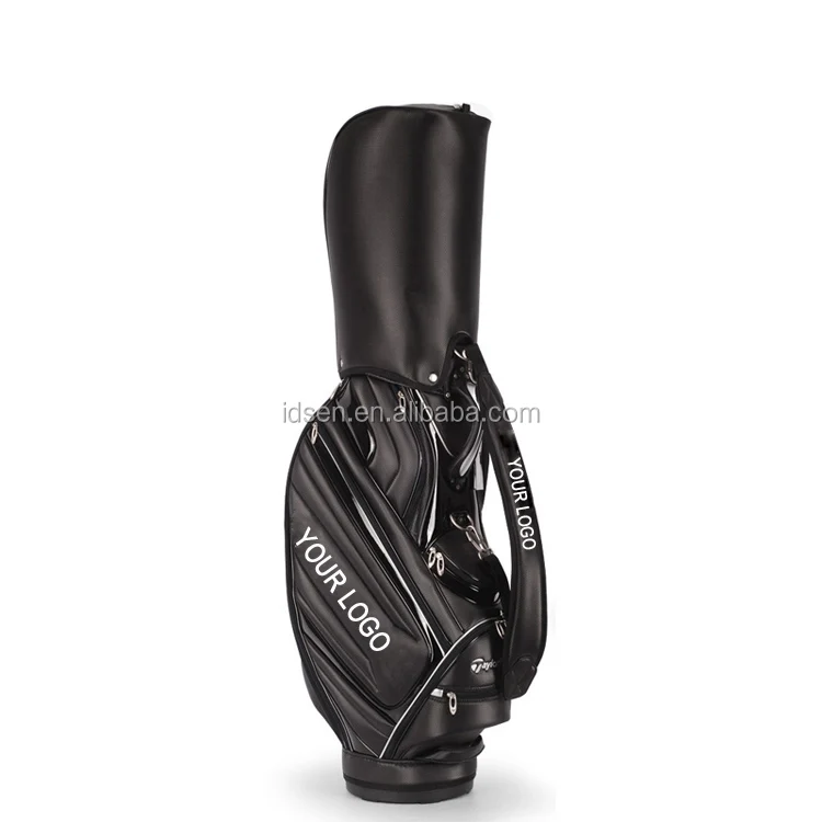
Hot sale brand custom leather made golf bag stand for men 