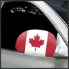 Custom SUV or Sedan polyester fabric car flag car mirror cover