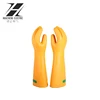 Class 4 Rubber Electrical Insulating Linemen's Long-sleeve Straight Cuff Hand Gloves