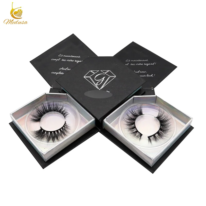 2025 Tariff Saving 3D Real Mink Eyelash Fluffy Lashes Nature Style ...
