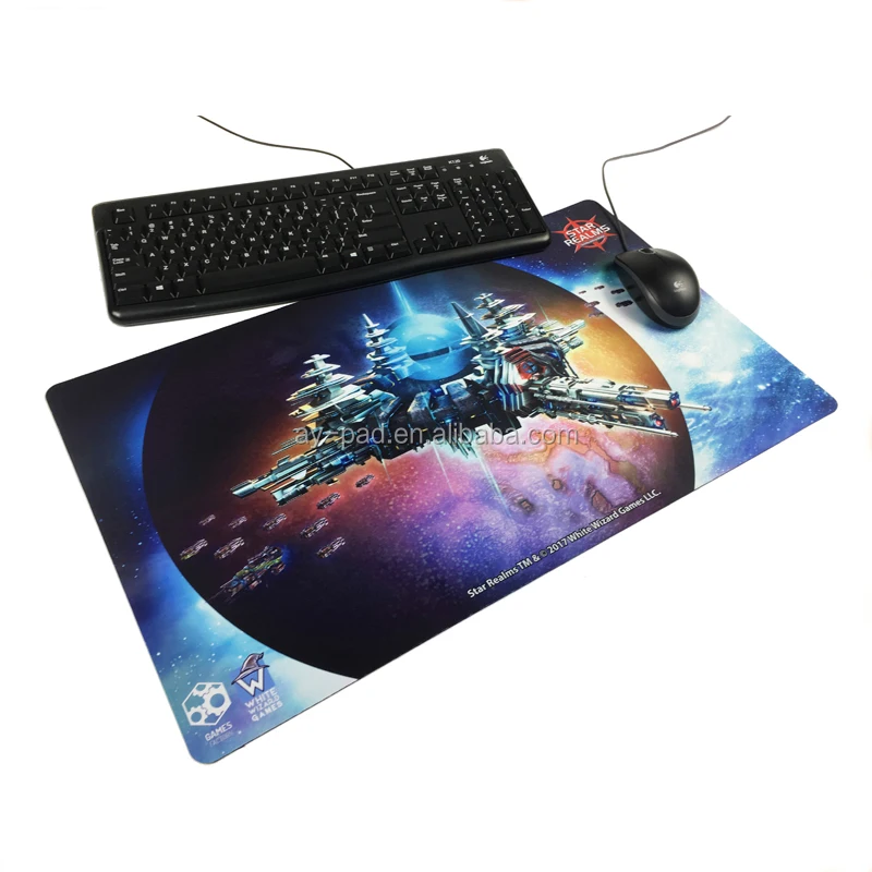 Ay Custom Logo Neoprene Rubber Playmat Sublimation Table Play Mat For Playing Cards Game Buy
