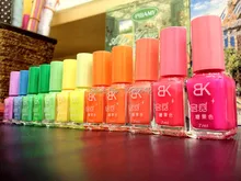 Gelishgel Nail Polish For 7ml Neon Fluorescent Non toxic Nail Polish Varnish Lacquer Paint Art For