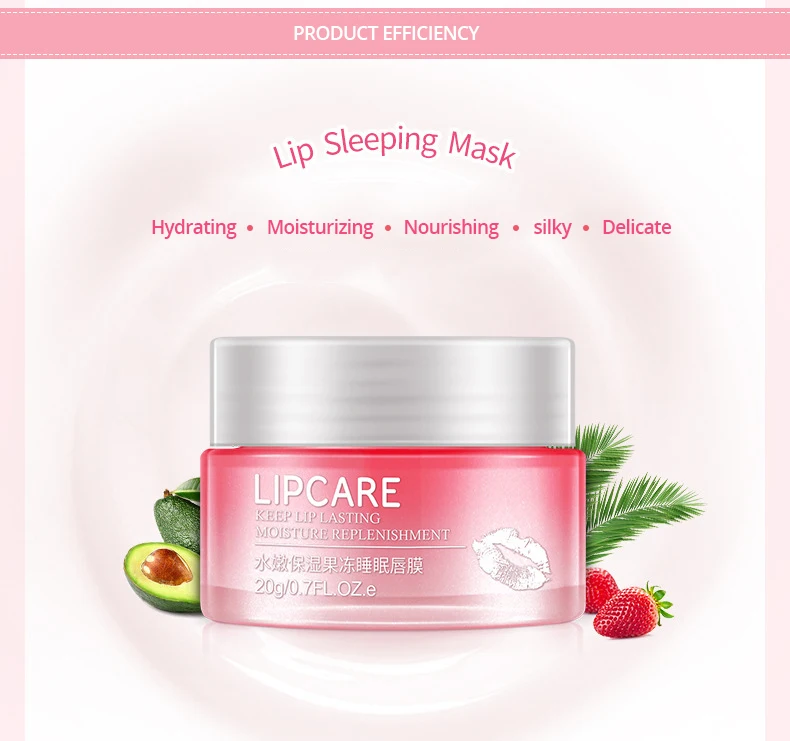 Newest Jelly Collagen Moisturizing Keep Hydrating Lip Sleeping Mask Lip