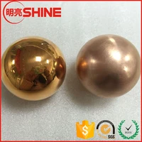 Original Steel Ball Manufacturer Pure Solid Ball 4.6cm 1.81 Inch Tran Copper Sphere
