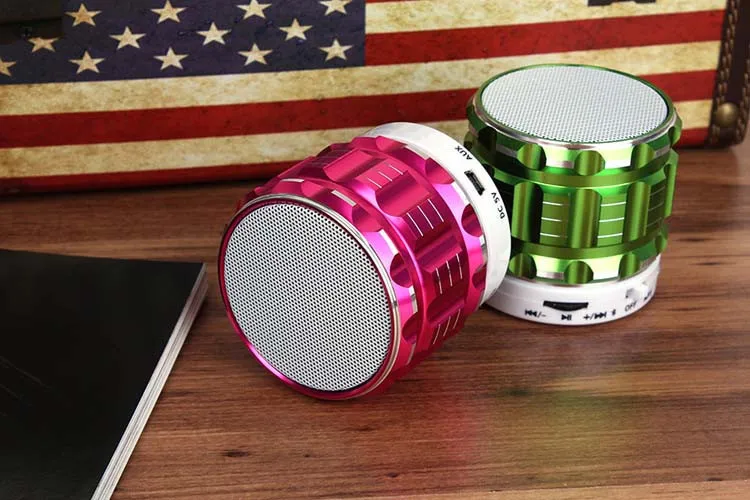 Bluetooth car speaker S28 portable speaker with sd card slot support handsfree function - ANKUX.COM